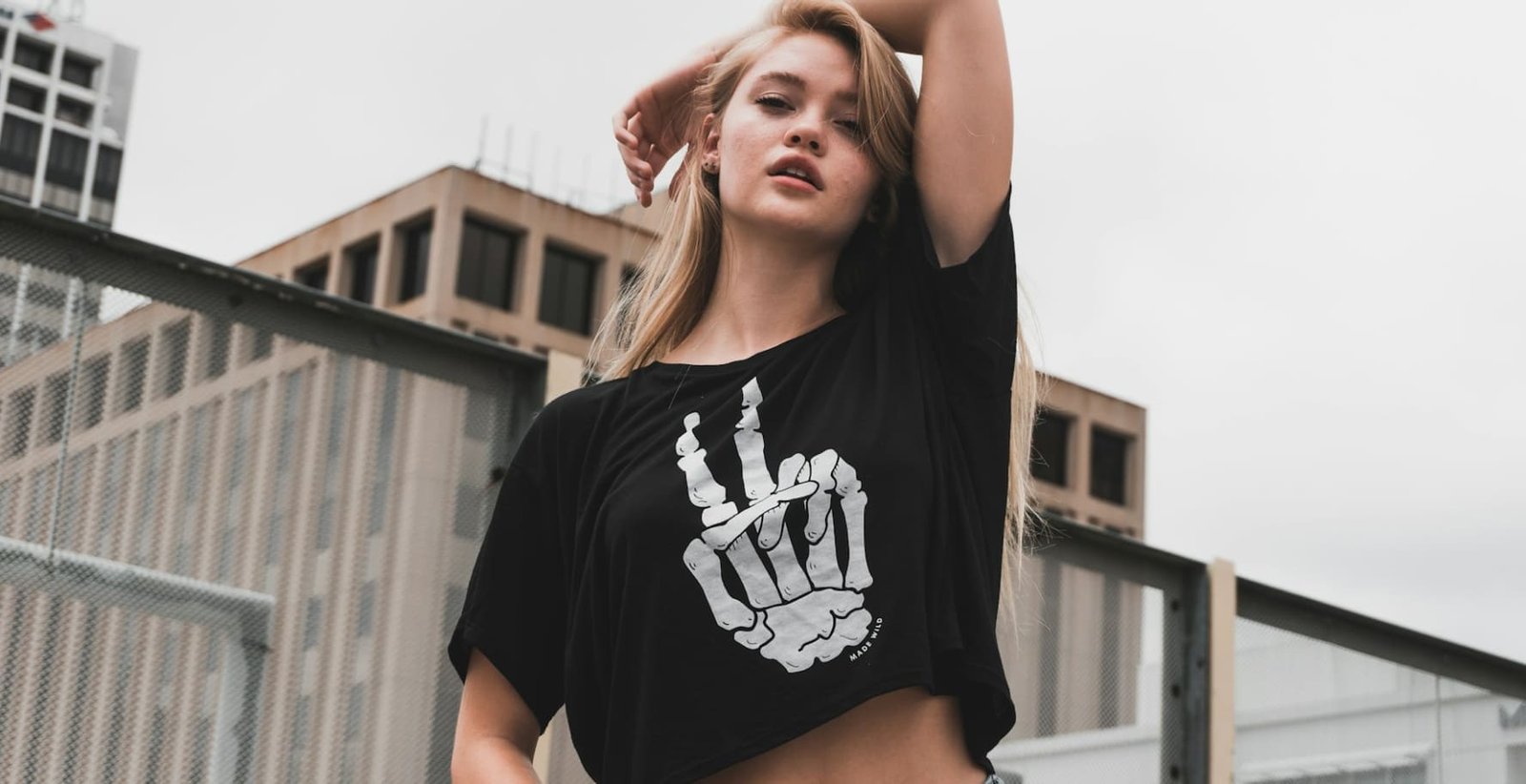Soft fashion editorial composition